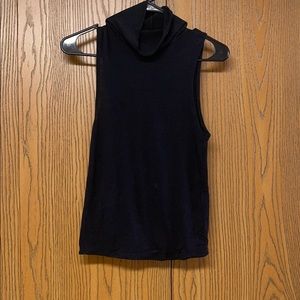 Women’s Soft & Sexy Plush Sleeveless Turtleneck